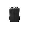 Variante noir - Sac à dos personnalisable en polyester rPET avec logo - Modèle Lyric