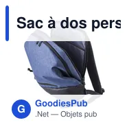 Sac à dos personnalisable avec sortie USB pour logo - Katia - Miniature 5