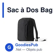 Sac à Dos Baggel personnalisable avec logo pour entreprises - Miniature 1