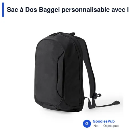 Sac à Dos Baggel personnalisable avec logo pour entreprises