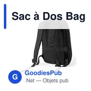 Sac à Dos Baggel personnalisable avec logo pour entreprises - Miniature 4
