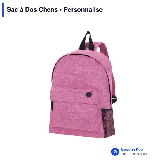 Sac à dos personnalisable Chens avec logo pour entreprises - Image 2