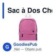 Sac à dos personnalisable Chens avec logo pour entreprises - Miniature 3