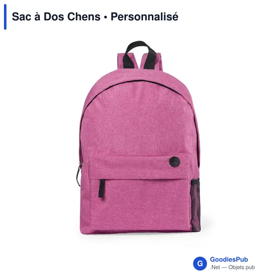 Sac à dos personnalisable Chens avec logo pour entreprises - Image 3