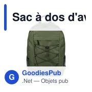 Sac à dos d'aventure en polyester rPET 600D Jari - Miniature 25