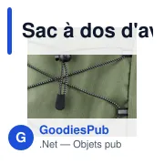 Sac à dos d'aventure en polyester rPET 600D Jari - Miniature 55