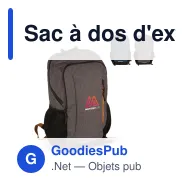 Sac à dos d'extérieur personnalisable en R-PET avec logo - Outdoor R-PET - Miniature 1