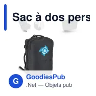 Sac à dos personnalisable à compression sous vide 20 L avec logo - Dalston - Miniature 1