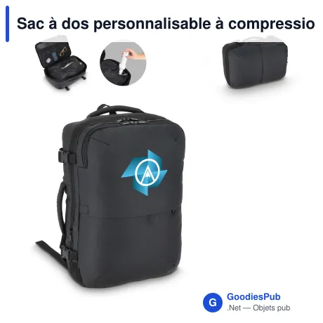 Sac à dos personnalisable à compression sous vide 20 L avec logo - Dalston