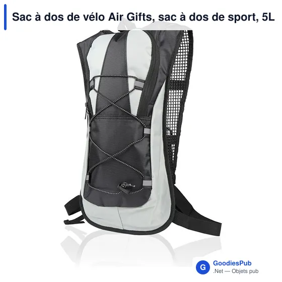 Sac à dos de vélo personnalisable Air Gifts avec logo - Kira - Image 1