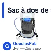 Sac à dos de vélo personnalisable Air Gifts avec logo - Kira - Miniature 4