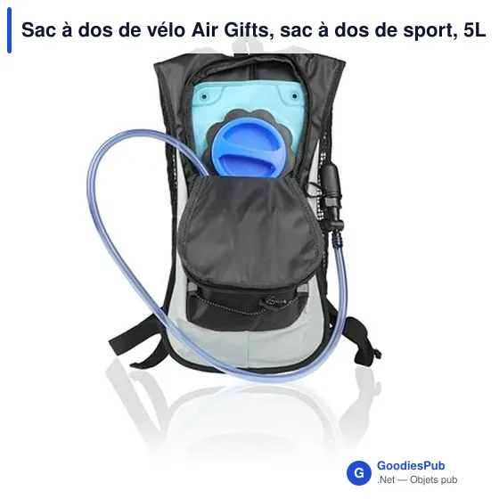 Sac à dos de vélo personnalisable Air Gifts avec logo - Kira - Image 4