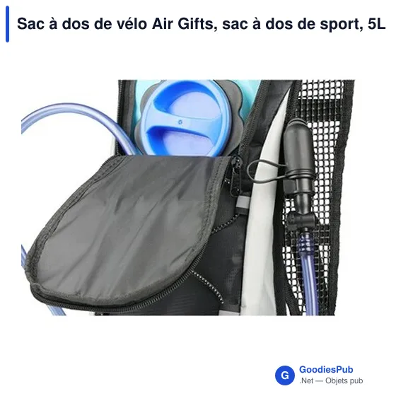 Sac à dos de vélo personnalisable Air Gifts avec logo - Kira - Image 5