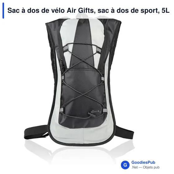 Sac à dos de vélo personnalisable Air Gifts avec logo - Kira - Image 6