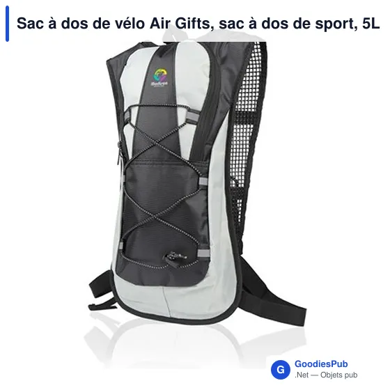 Sac à dos de vélo personnalisable Air Gifts avec logo - Kira - Image 8