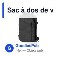 Sac à dos de voyage personnalisable avec logo | Yloris - Miniature 5