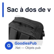 Sac à dos de voyage personnalisable avec logo | Yloris - Miniature 6