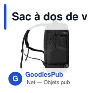 Sac à dos de voyage personnalisable avec logo | Yloris - Miniature 9