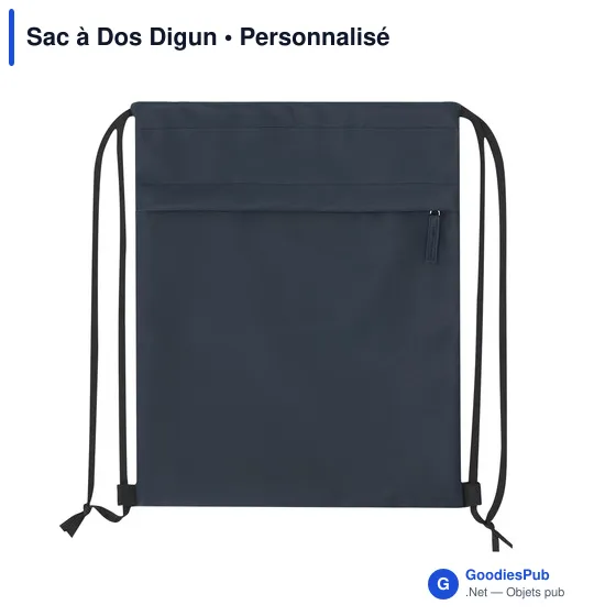 Sac à Dos personnalisable Digun avec logo pour vos événements - Image 1