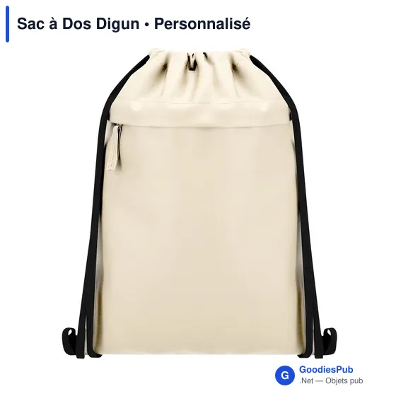 Sac à Dos personnalisable Digun avec logo pour vos événements - Image 5