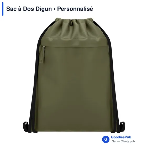 Sac à Dos personnalisable Digun avec logo pour vos événements - Image 7