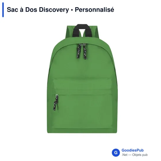 Sac à dos personnalisable Discovery avec logo - idéal pour vos événements - Image 4
