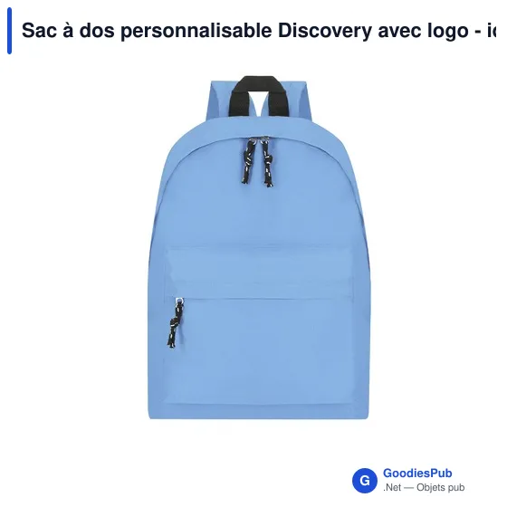 Sac à dos personnalisable Discovery avec logo - idéal pour vos événements - Image 10