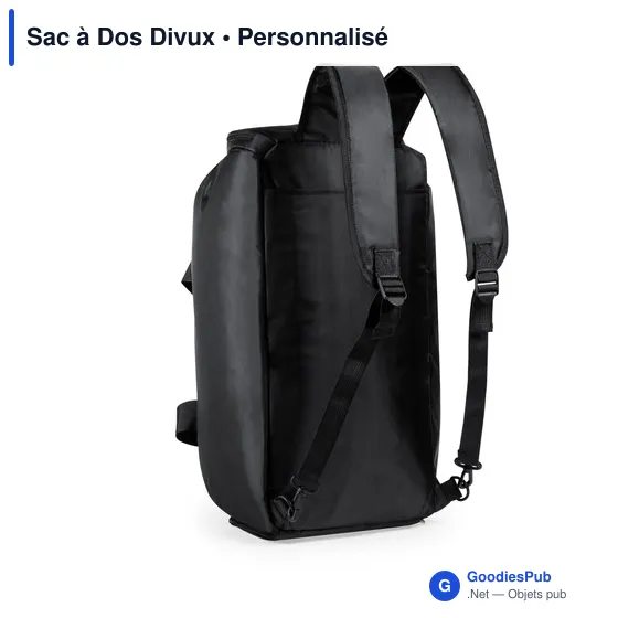 Sac à Dos Divux personnalisable avec logo pour entreprises - Image 4