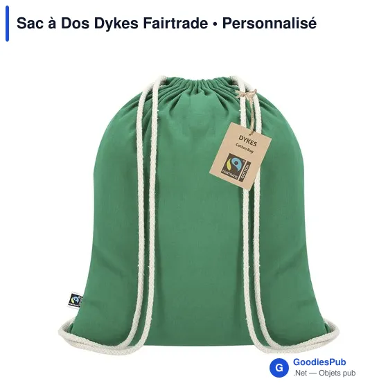 Sac à Dos Dykes Fairtrade - Image 2