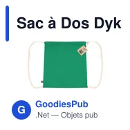Sac à Dos Dykes Fairtrade - Miniature 12