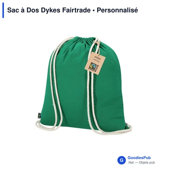 Sac à Dos Dykes Fairtrade - Image 3