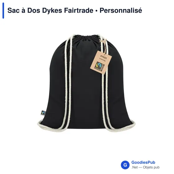 Sac à Dos Dykes Fairtrade - Image 5