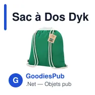 Sac à Dos Dykes Fairtrade - Miniature 7