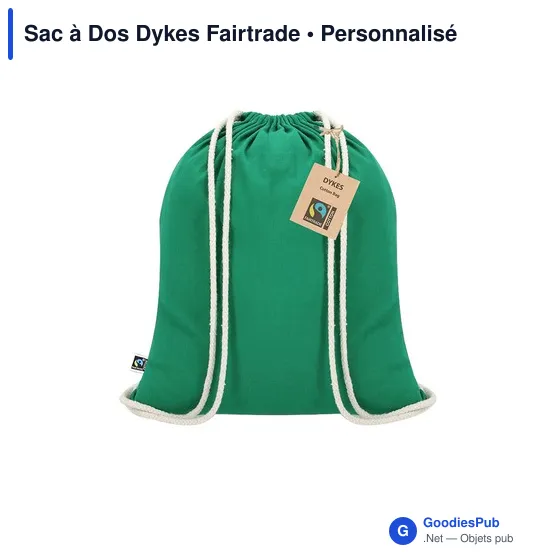 Sac à Dos Dykes Fairtrade - Image 9