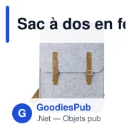 Sac à dos en feutre rPET Avery - Miniature 5