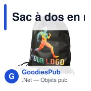 Sac à dos en non-tissé Nico - Miniature 2