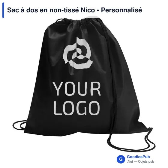 Sac à dos en non-tissé Nico - Image 9