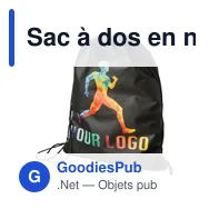 Sac à dos en non-tissé Nico - Miniature 10