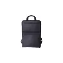 Variante noir - Sac à dos personnalisable en polycanvas avec logo - Seth