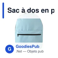 Sac à dos en polyester Dave - Miniature 1