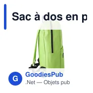 Sac à dos en polyester Dave - Miniature 4