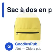 Sac à dos en polyester Dave - Miniature 6