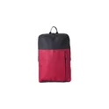 Variante rouge - Sac à dos personnalisable en polyester Freya avec logo