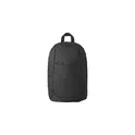 Variante noir - Sac à dos personnalisable en polyester avec logo - Haley