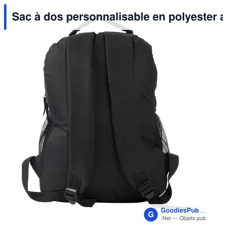 Sac à dos personnalisable en polyester avec logo - Harry