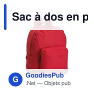 Sac à dos en polyester Livia - Miniature 1