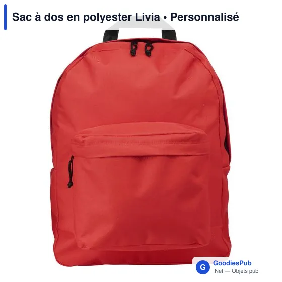 Sac à dos en polyester Livia - Image 2