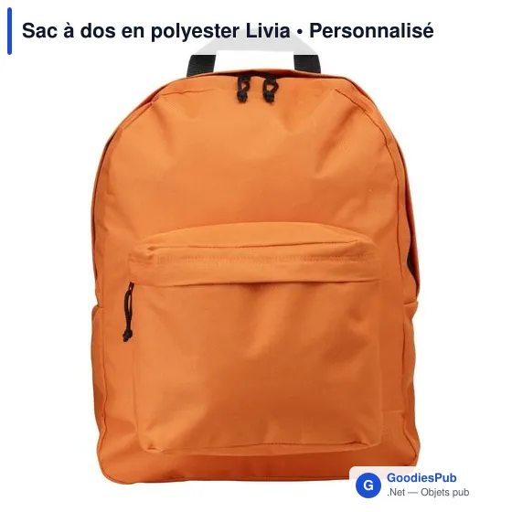 Sac à dos en polyester Livia - Image 9