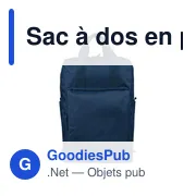 Sac à dos en polyester recyclé 900D Amalia - Miniature 18