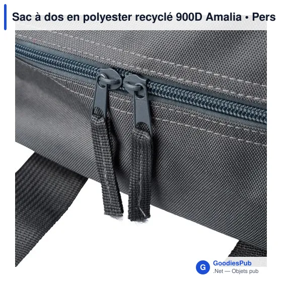 Sac à dos en polyester recyclé 900D Amalia - Image 30